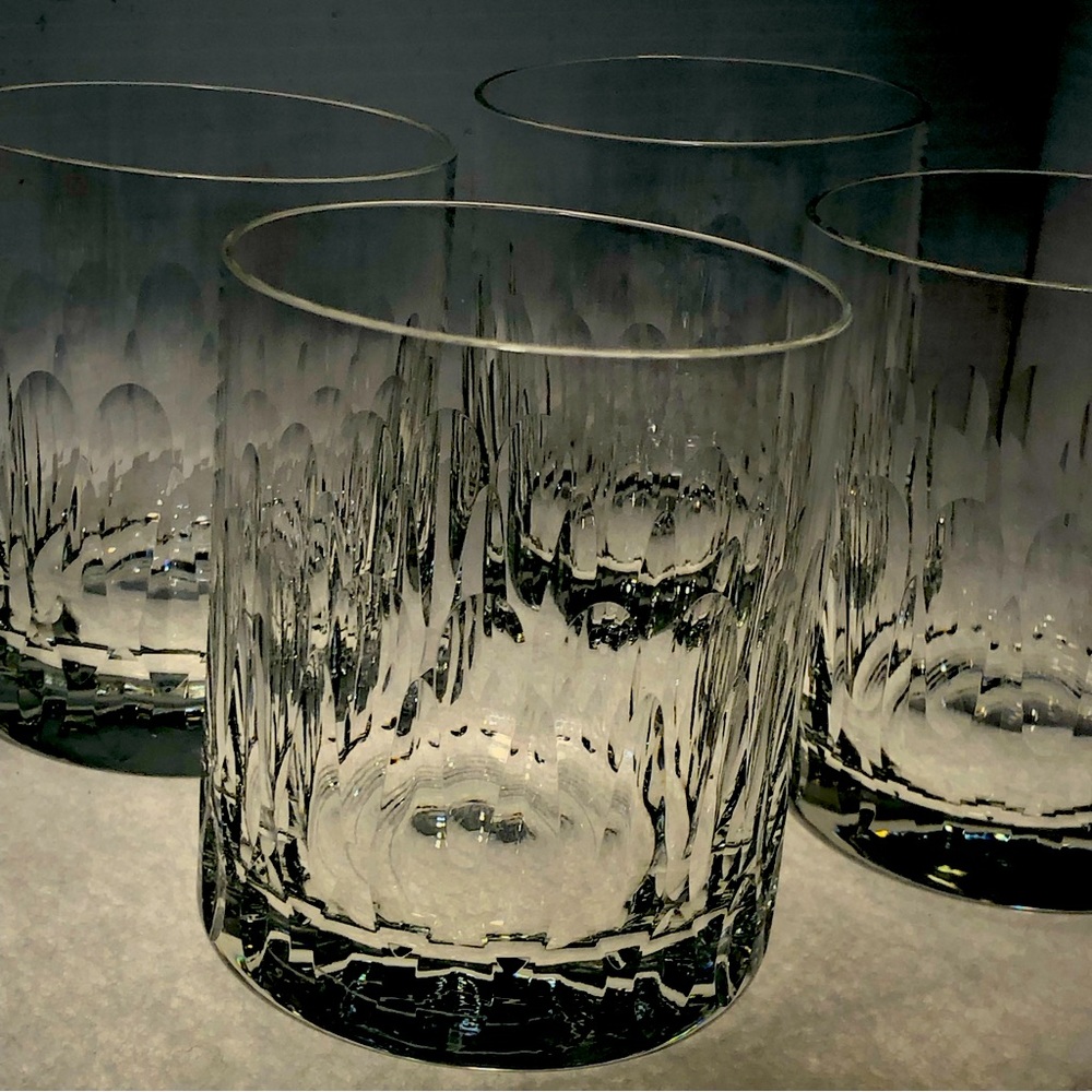 Four Cristal D’Arques Durand BEAULIEU Double Old Fashioned | Rocks Glasses